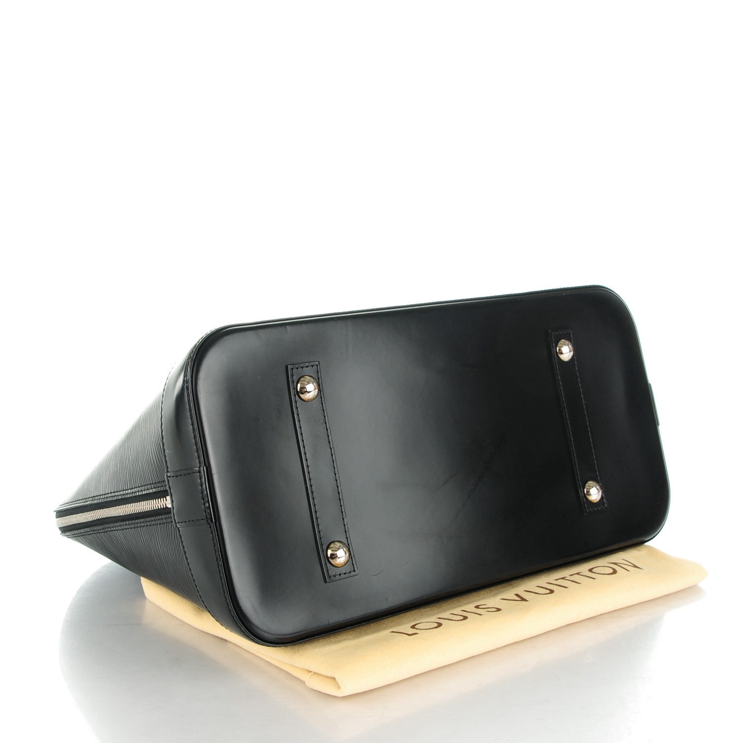 Louis Vuitton Epi Alma GM Black 4 of 7