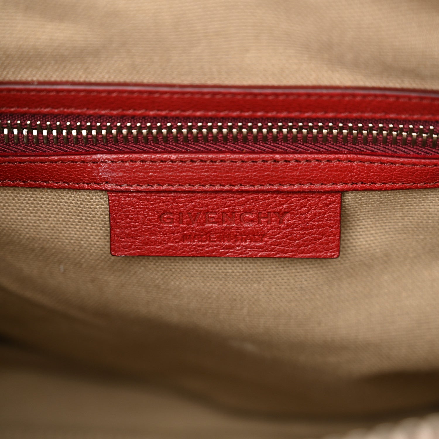 Givenchy Sugar Goatskin Small Antigona Vermillon 5 of 12