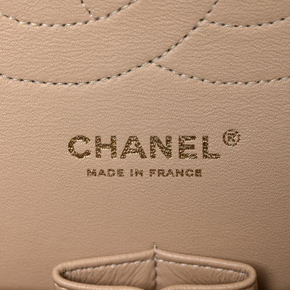 Chanel Caviar Quilted Jumbo Double Flap Beige 6 of 9