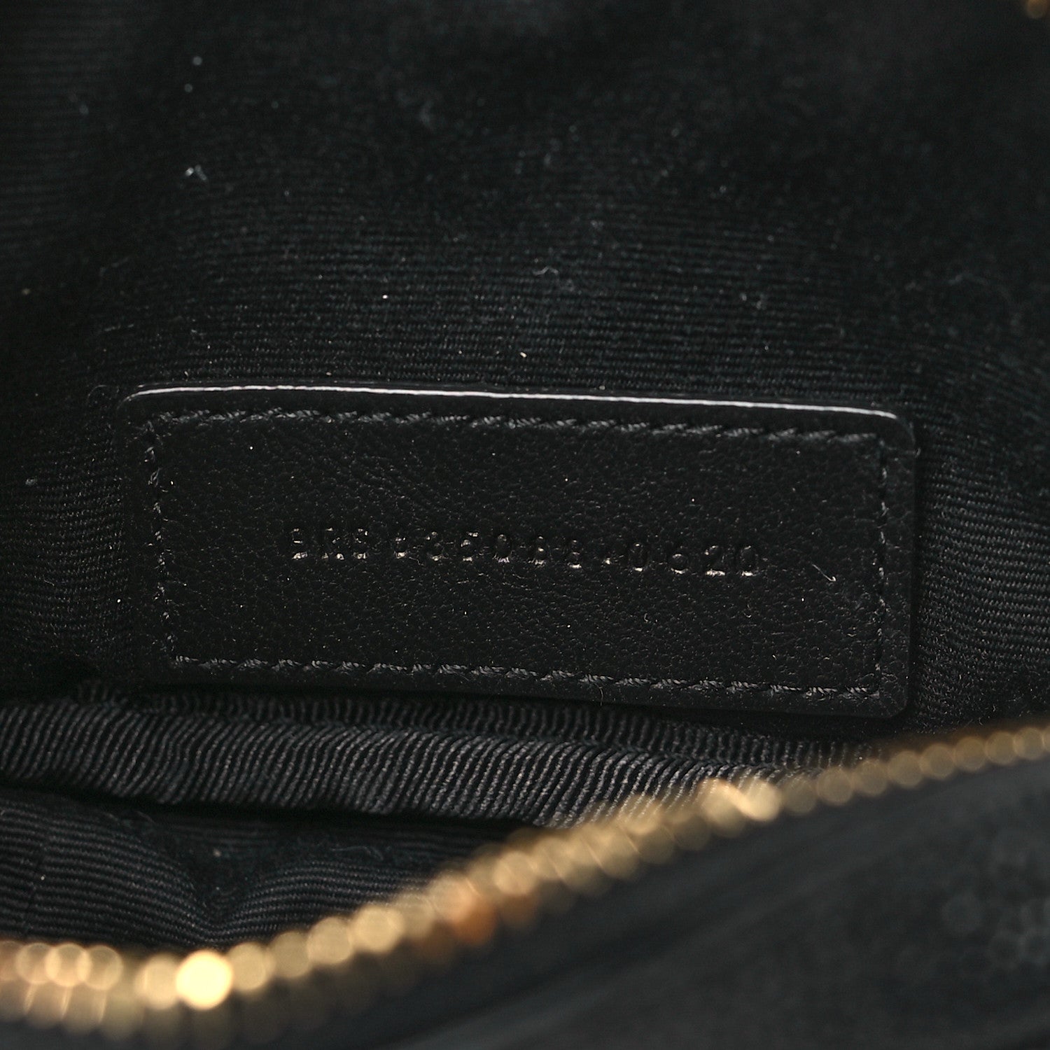 Saint Laurent Grain De Poudre Matelasse Monogram Baby Lou Camera Bag Black 6 of 9