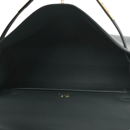 Hermes Swift Kelly Pochette Clutch Vert Mangrove 5 of 12