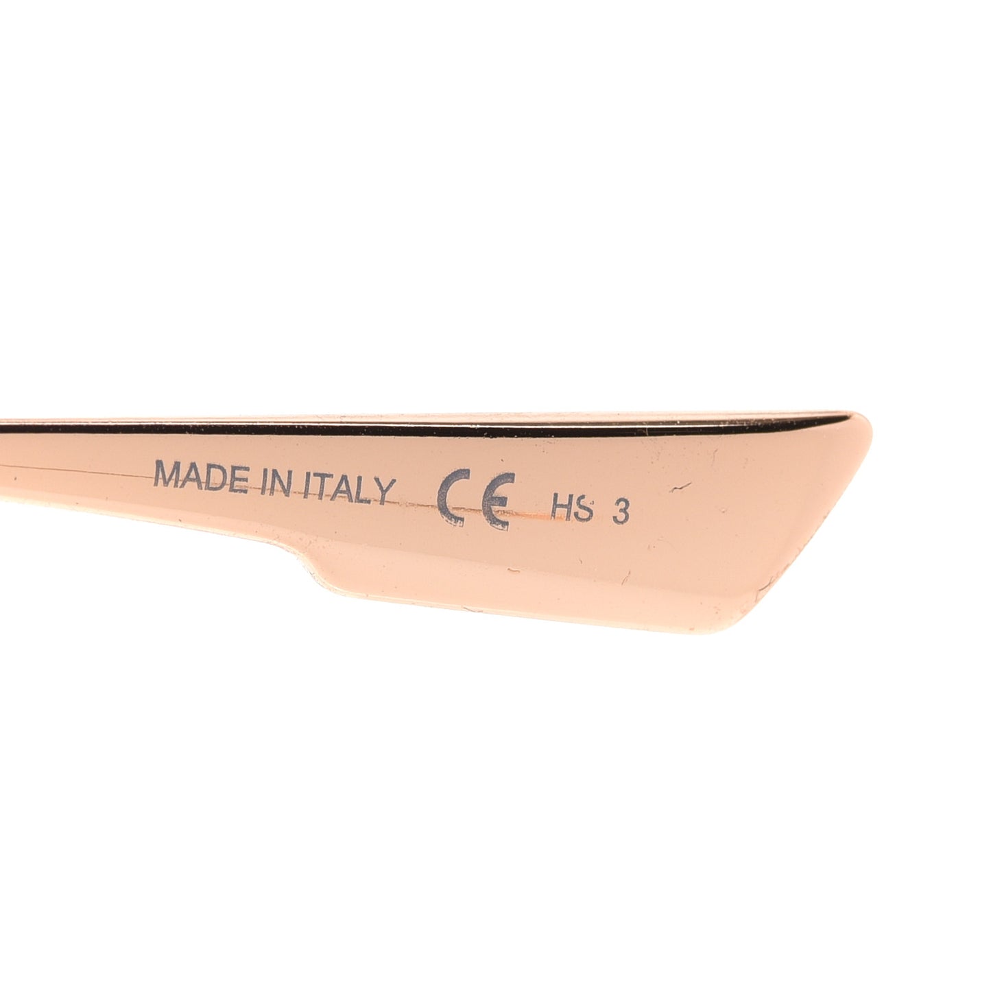 Metal Stellaire 8 Sunglasses Rose Gold Green