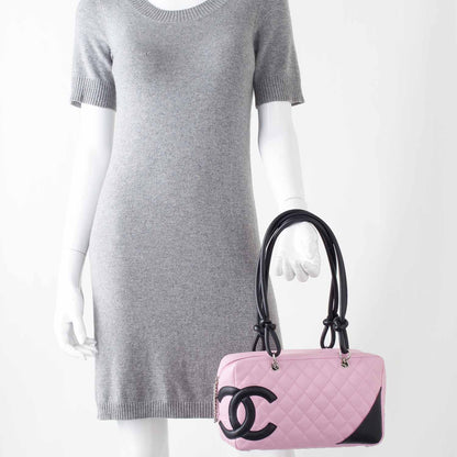 Chanel Cambon Large Bowler Pink 2 of 8