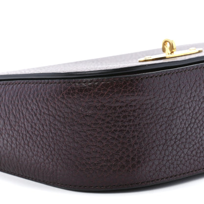Mulberry Classic Grained Calfskin Small Darley Satchel Oxblood 10 of 11