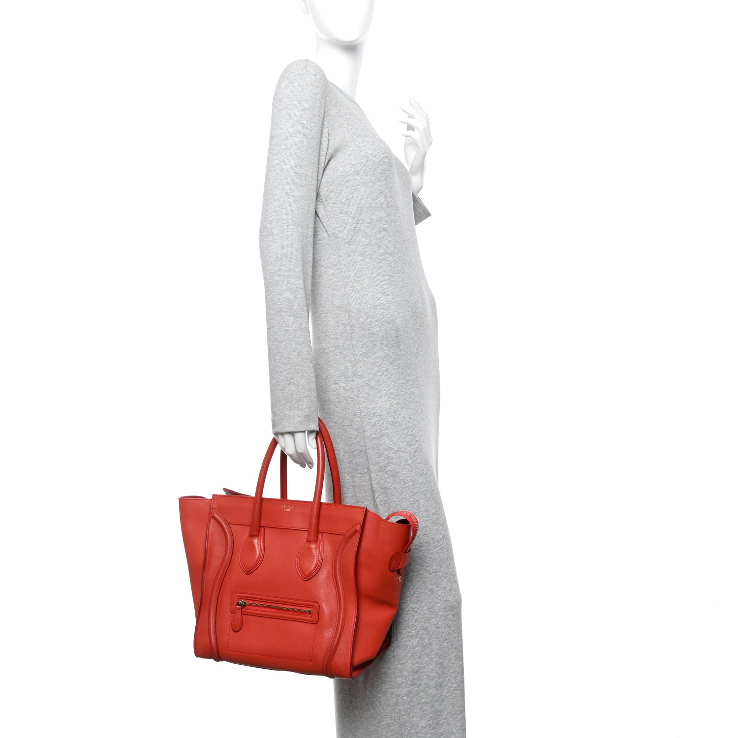 Celine Smooth Calfskin Mini Luggage Lipstick 2 of 10