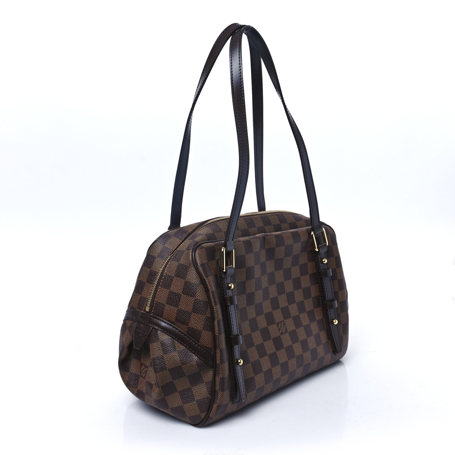 Louis Vuitton Damier Ebene Rivington GM 3 of 10
