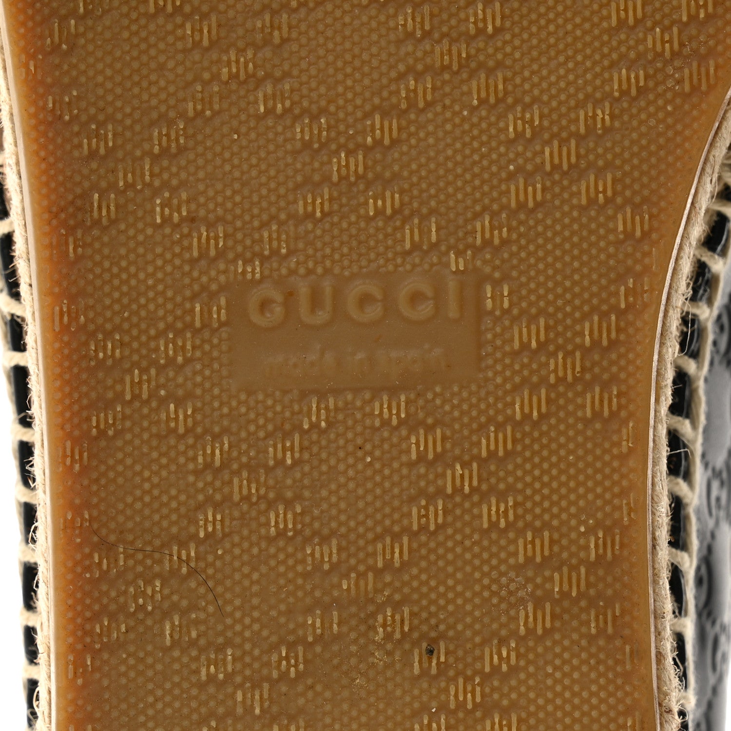 Gucci Microguccissima Signature Espadrilles 38 Black 8 of 12