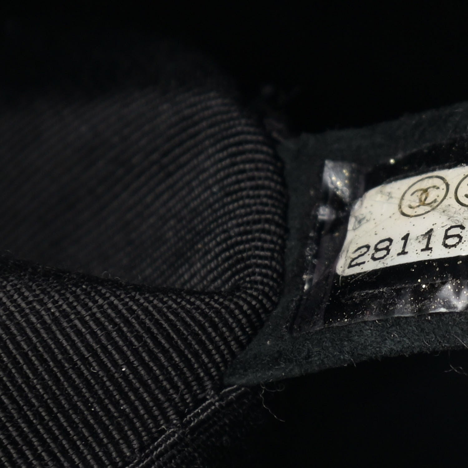 Chanel Calfskin Chevron Quilted Medium Boy Flap Black 7 of 13