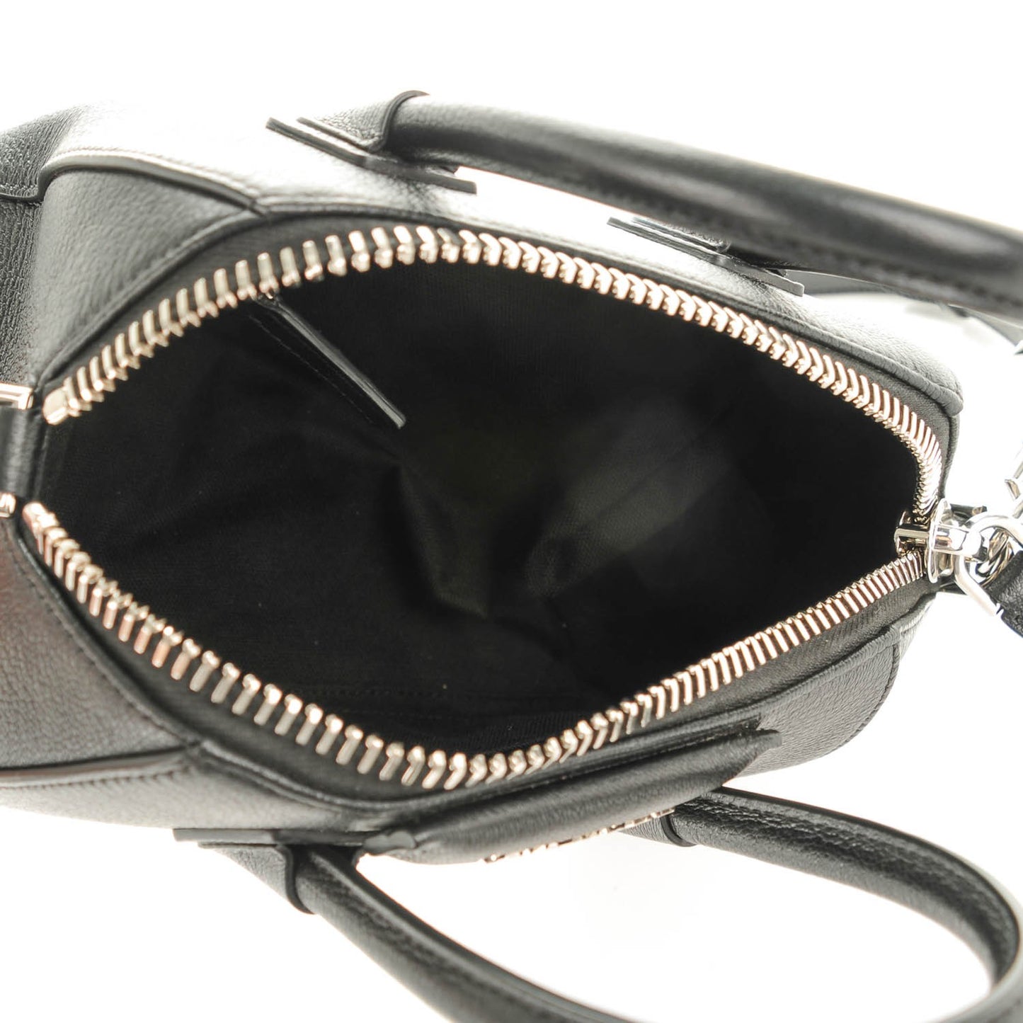 Sugar Goatskin Mini Antigona Black