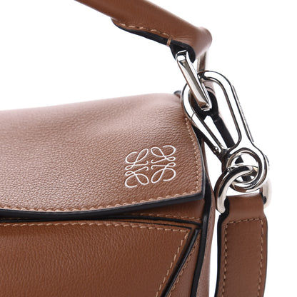 Loewe Calfskin Small Puzzle Bag Tan 10 of 10