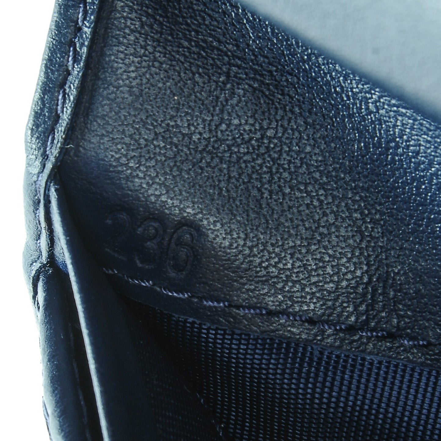 Vitello Move Metal Compact Wallet Bleuette