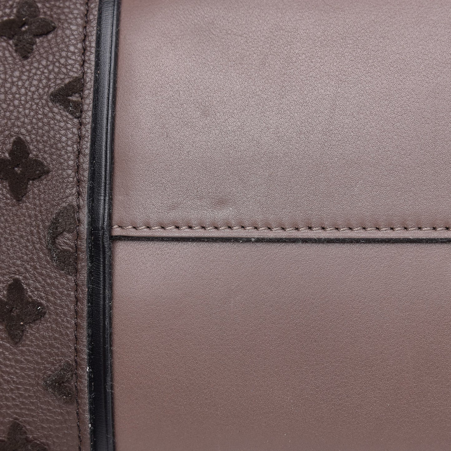 Cuir Orfevre Veau Cachemire Tote W GM Gris