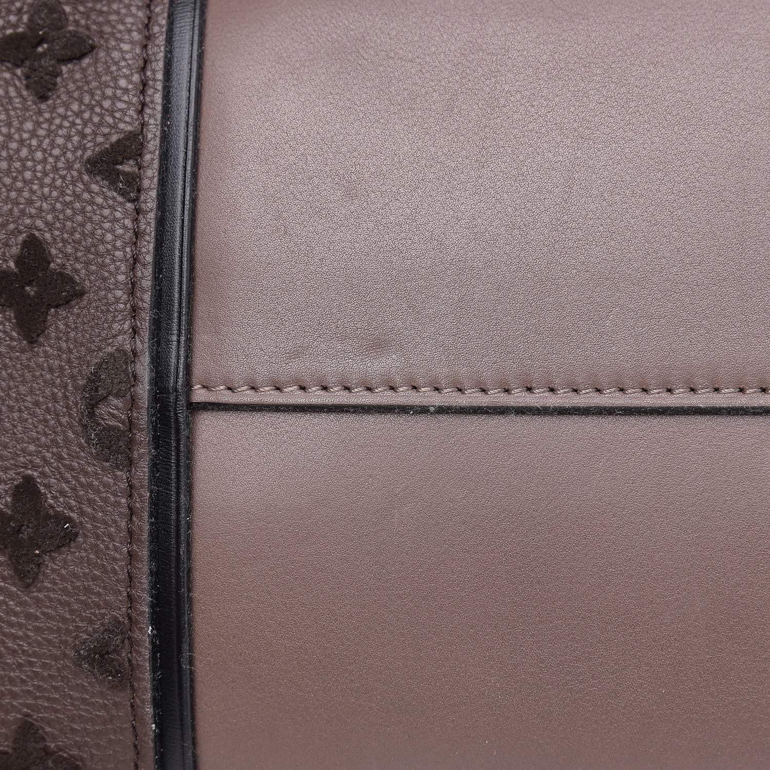 Louis Vuitton Cuir Orfevre Veau Cachemire Tote W GM Gris 10 of 16
