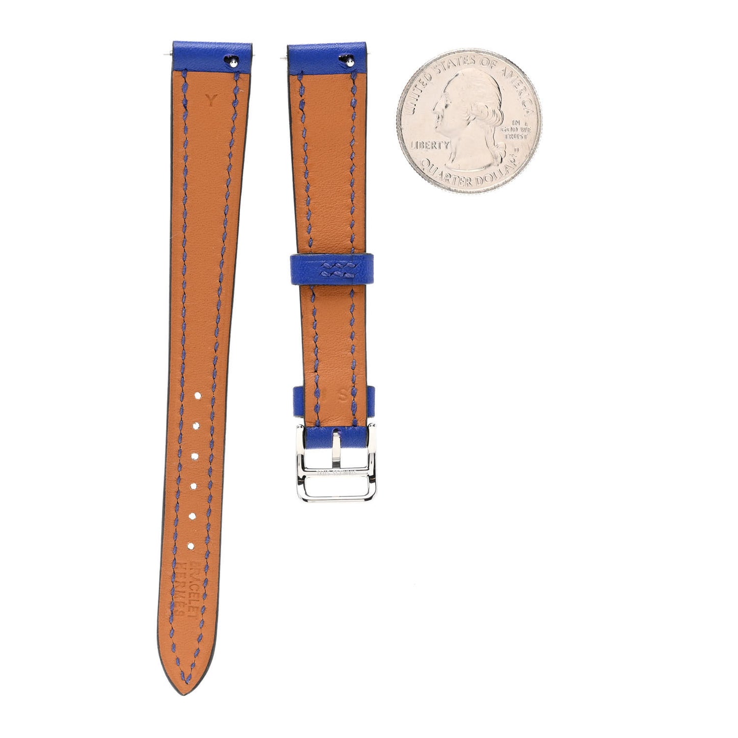 Swift Heure H Hour Watch Strap Bleu Electrique