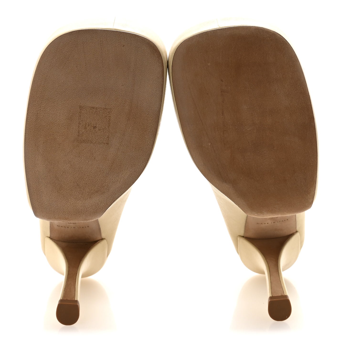 Stretch Nappa The Bold Mules 36 Butter