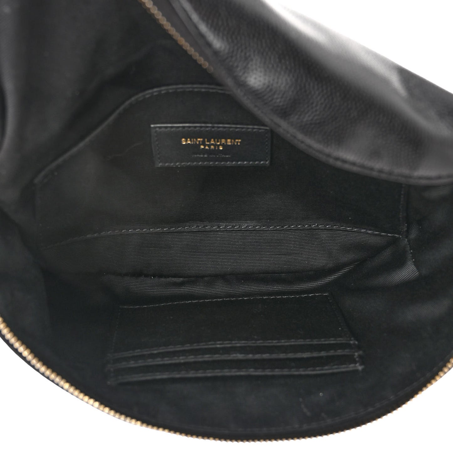 Grain De Poudre Monogram Belt Bag Black