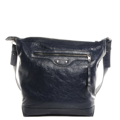 Balenciaga Agneau Mens Day Messenger Bleu Nuit 1 of 11