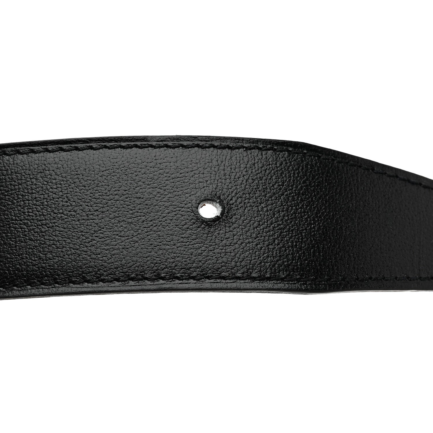 Hermes Box Togo 32mm H Belt 75 30 Black Gold 4 of 9