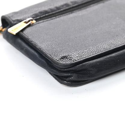 Chanel Caviar Timeless CC Wallet On Chain WOC Black 13 of 21