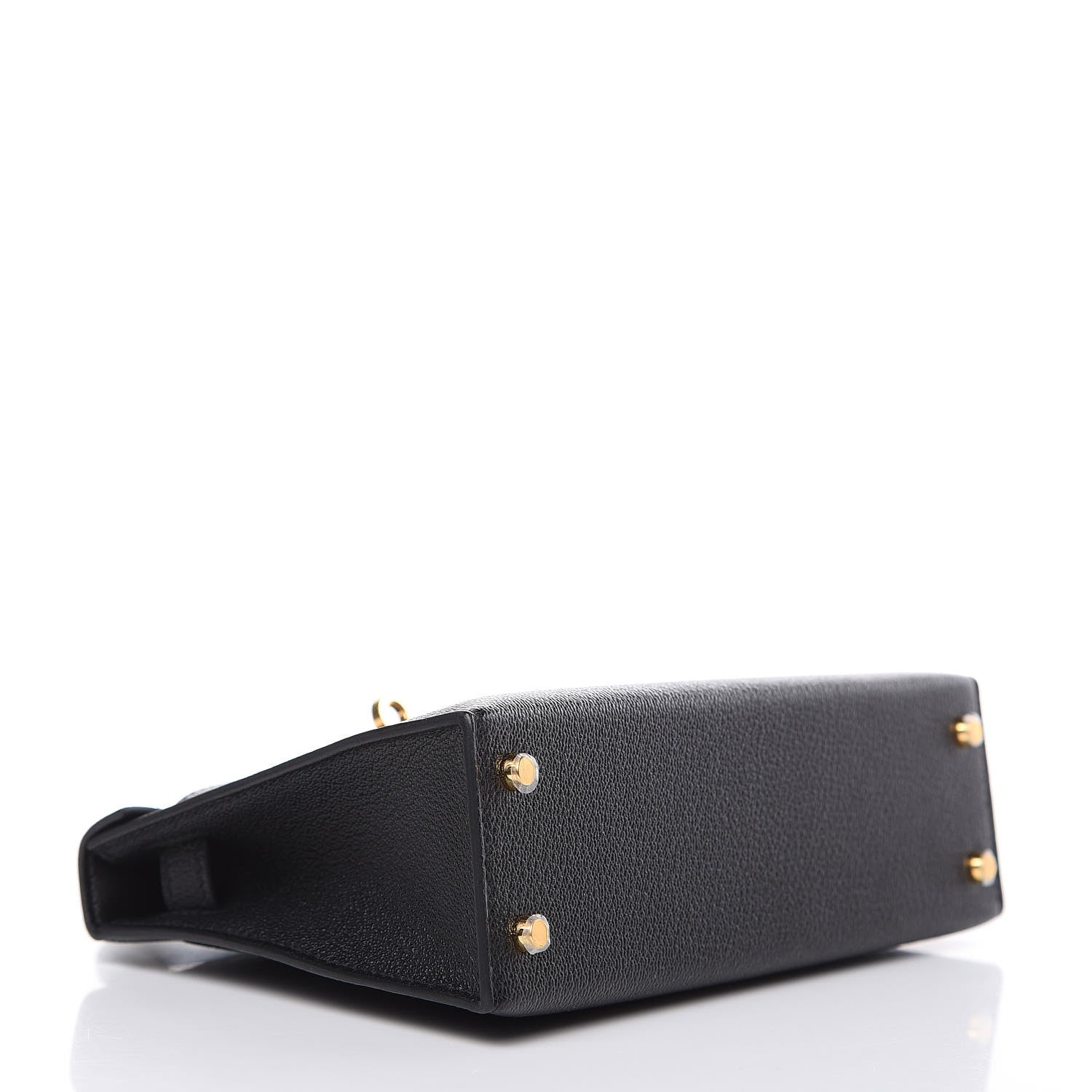 Hermes Chevre Mysore Mini Kelly Sellier 20 Black 4 of 25