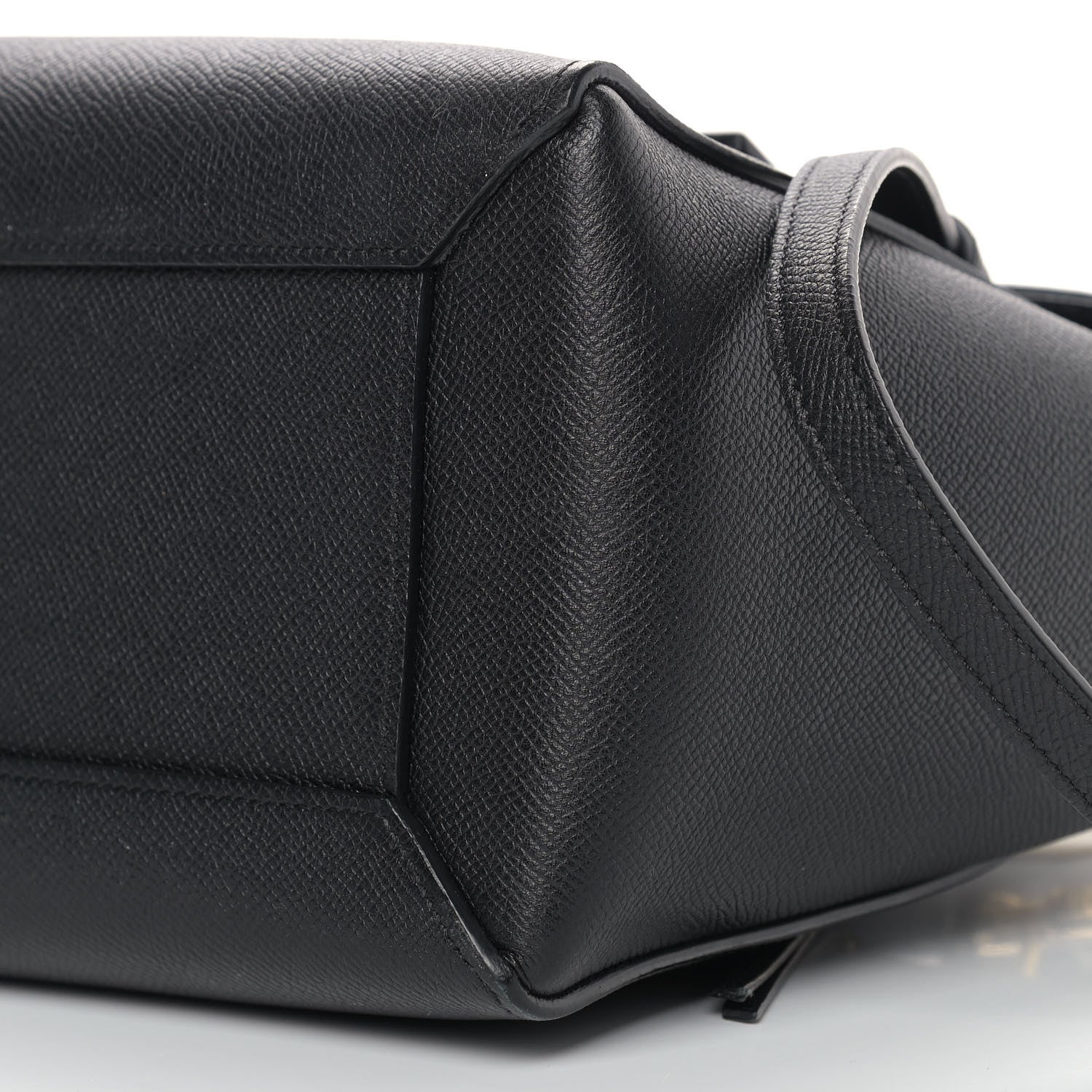 Celine Grained Calfskin Micro Belt Bag Black 10 of 13