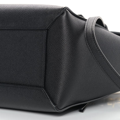 Celine Grained Calfskin Micro Belt Bag Black 10 of 13