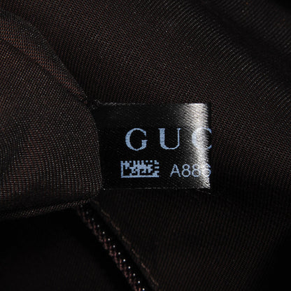 Gucci Nylon Monogram Large Carry On Duffle Dark Brown 8 of 9