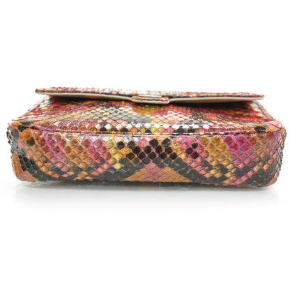 Chanel Python Convertible 3 Way Belt Bag Multicolor 4 of 8