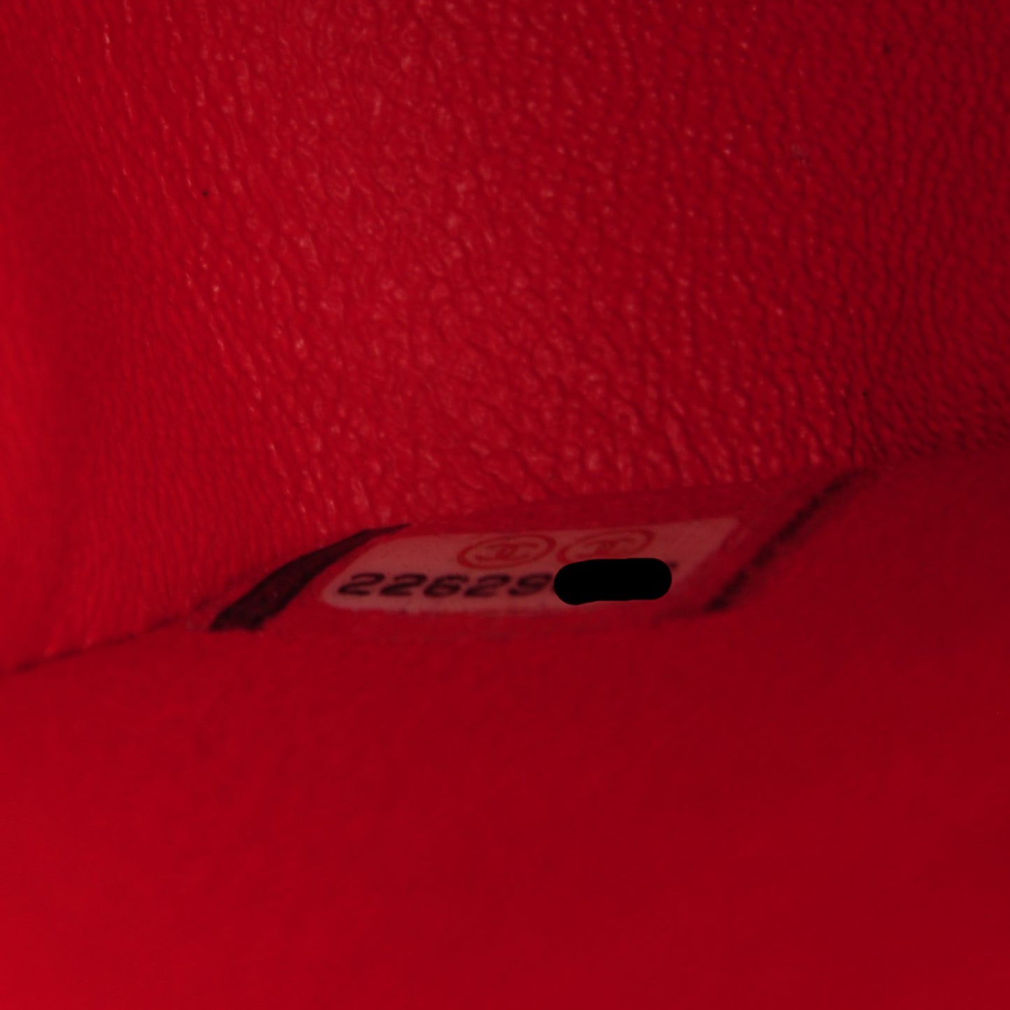 Lambskin Quilted Mini Square Flap Red