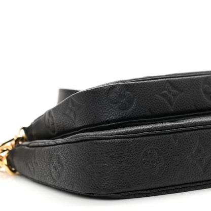 Louis Vuitton Empreinte Monogram Giant Multi Pochette Accessories Black 9 of 11