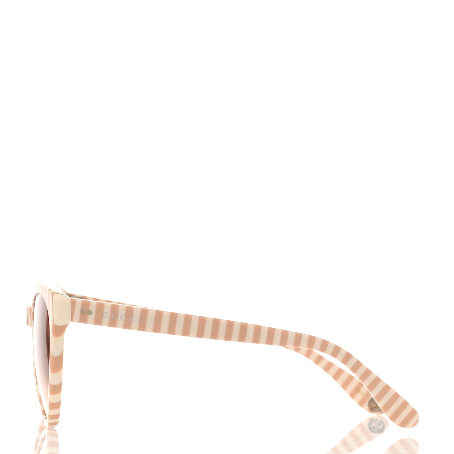Cat Eye GG0569S Sunglasses White Pink