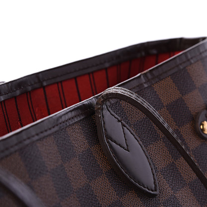 Louis Vuitton Damier Ebene Neverfull MM 16 of 18