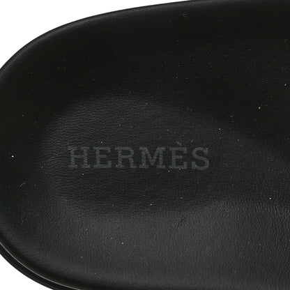 Hermes Calfskin Womens Empire Sandals 36.5 White 6 of 9