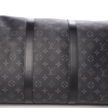Louis Vuitton Monogram Eclipse Keepall Bandouliere 55 11 of 14