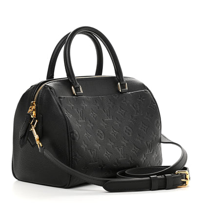Louis Vuitton Empreinte Speedy Bandouliere 25 NM Black 3 of 9