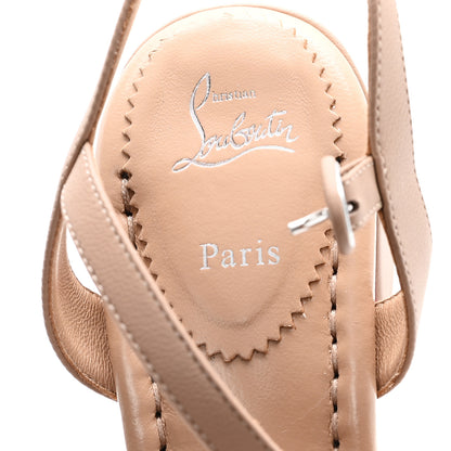 Christian Louboutin Nappa Miss Jane 55 Sandal Pumps 40 Blush 8 of 9