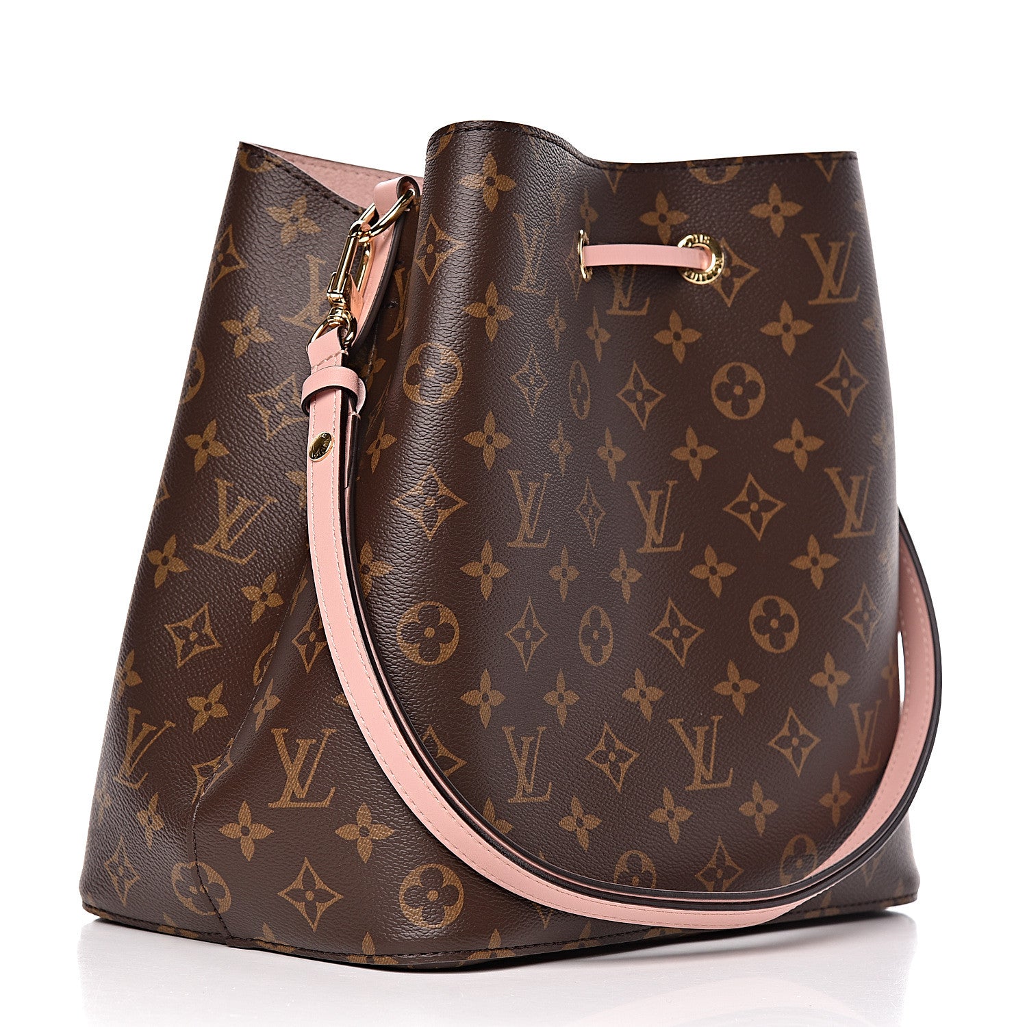 Louis Vuitton Monogram Neonoe MM Rose Poudre 3 of 9