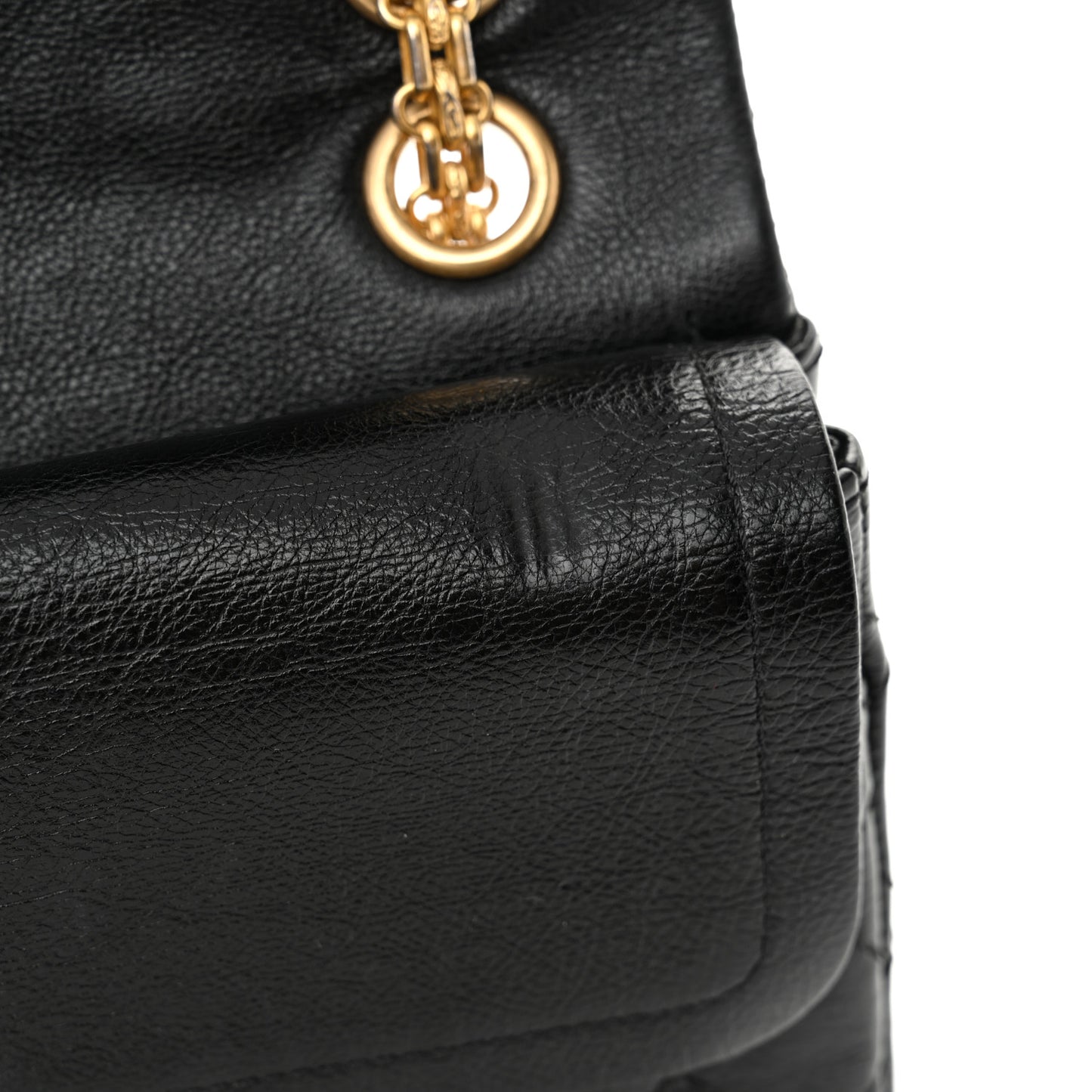 Calfskin Quilted Spoon Charms Brasserie 2.55 Reissue 225 Flap Black