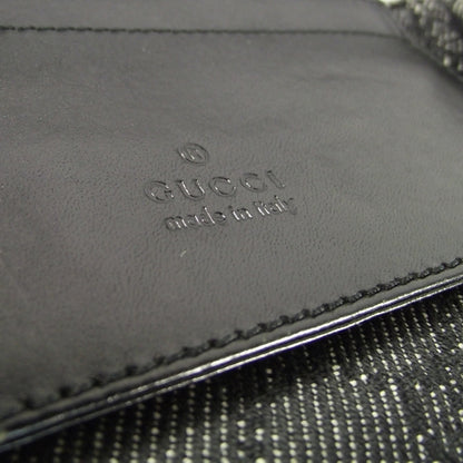 Gucci Monogram Belt Bag Black Denim 7 of 11