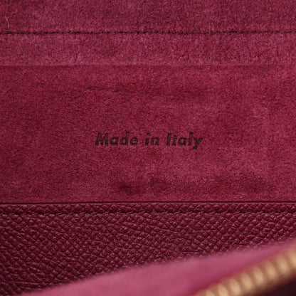 Celine Grained Calfskin Micro Belt Bag Plum 9 of 10