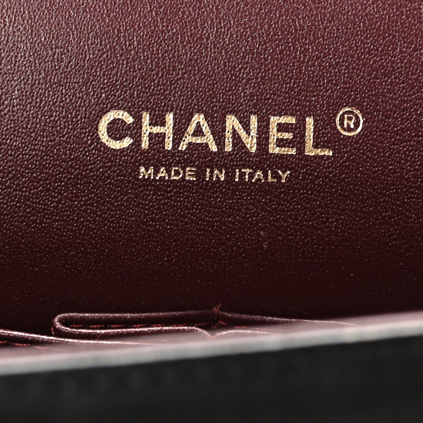 Lambskin Quilted Maxi Double Flap Black