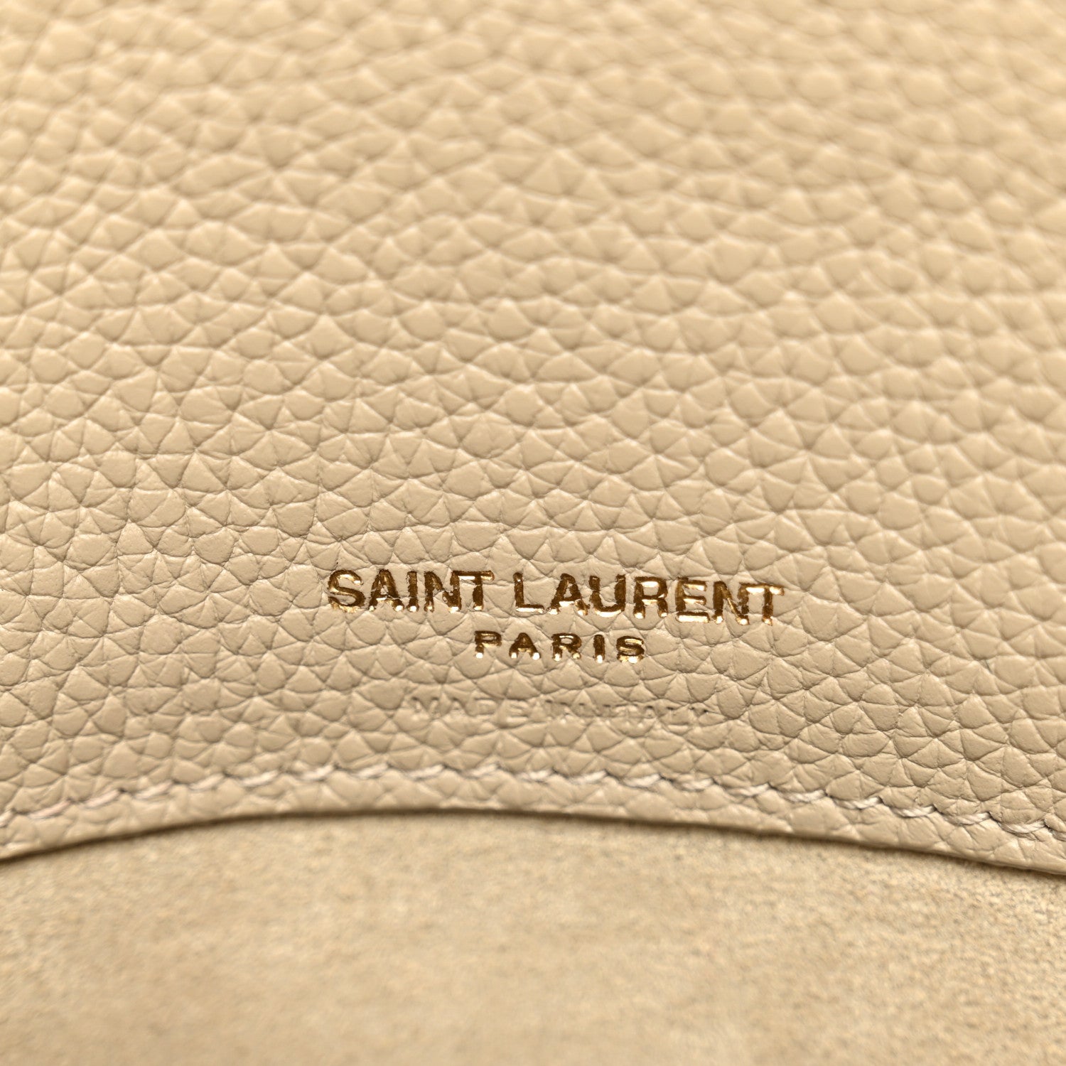Saint Laurent Grained Calfskin Baby Supple Sac De Jour Sea Salt 6 of 12