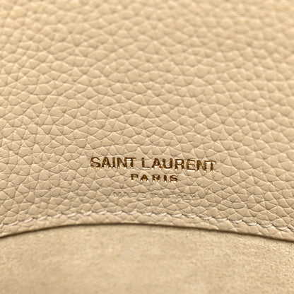Saint Laurent Grained Calfskin Baby Supple Sac De Jour Sea Salt 6 of 12
