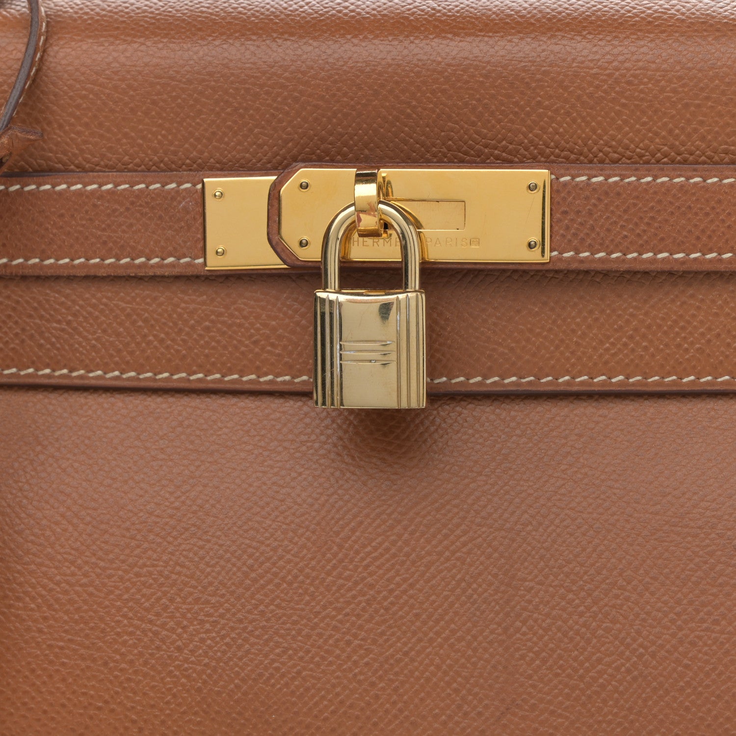 Hermes Courchevel Kelly Retourne 28 Gold 9 of 22