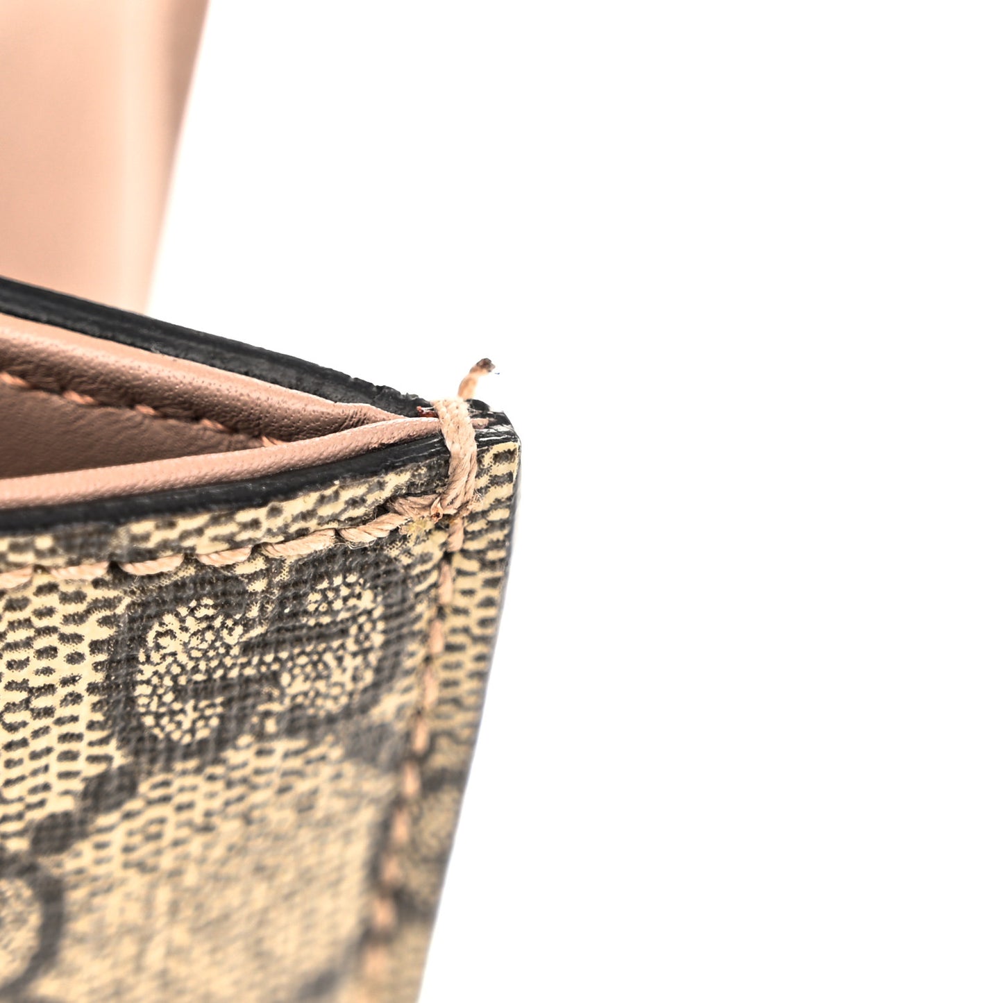 GG Supreme Monogram Studded Small Padlock Shoulder Bag Porcelain Rose