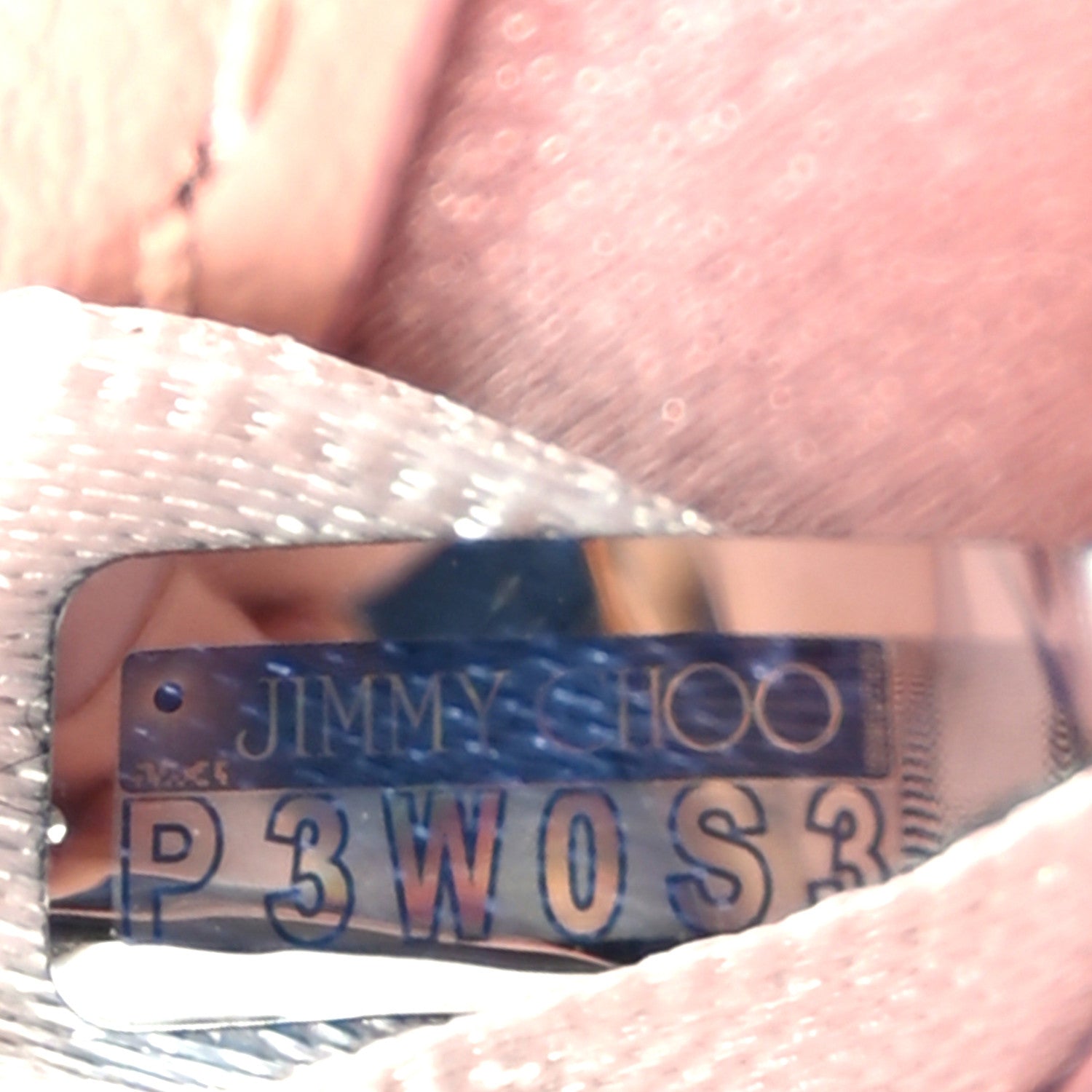 Jimmy Choo Calfskin Varenne Chain Clutch Blossom 6 of 9