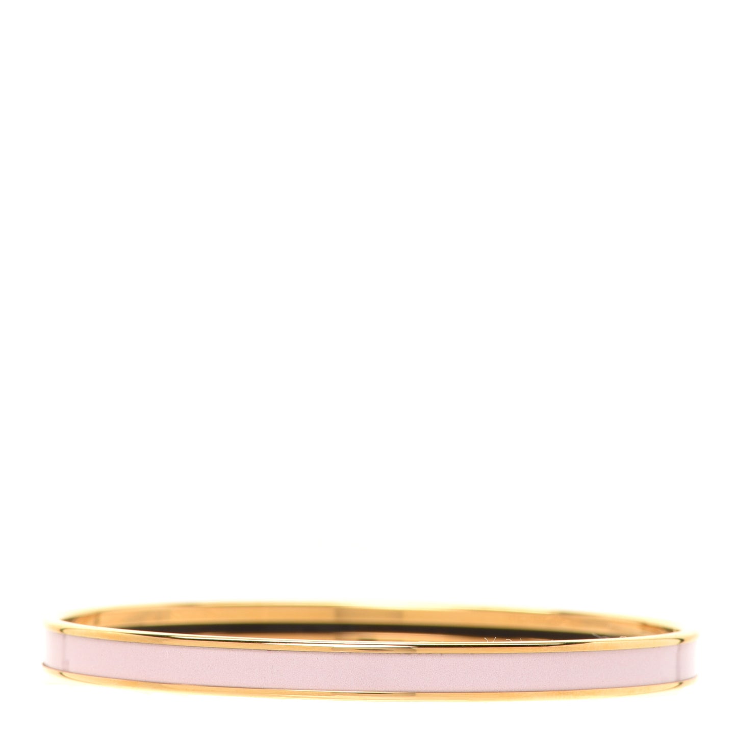 Enamel Printed Extra Narrow Bracelet 70 Rose