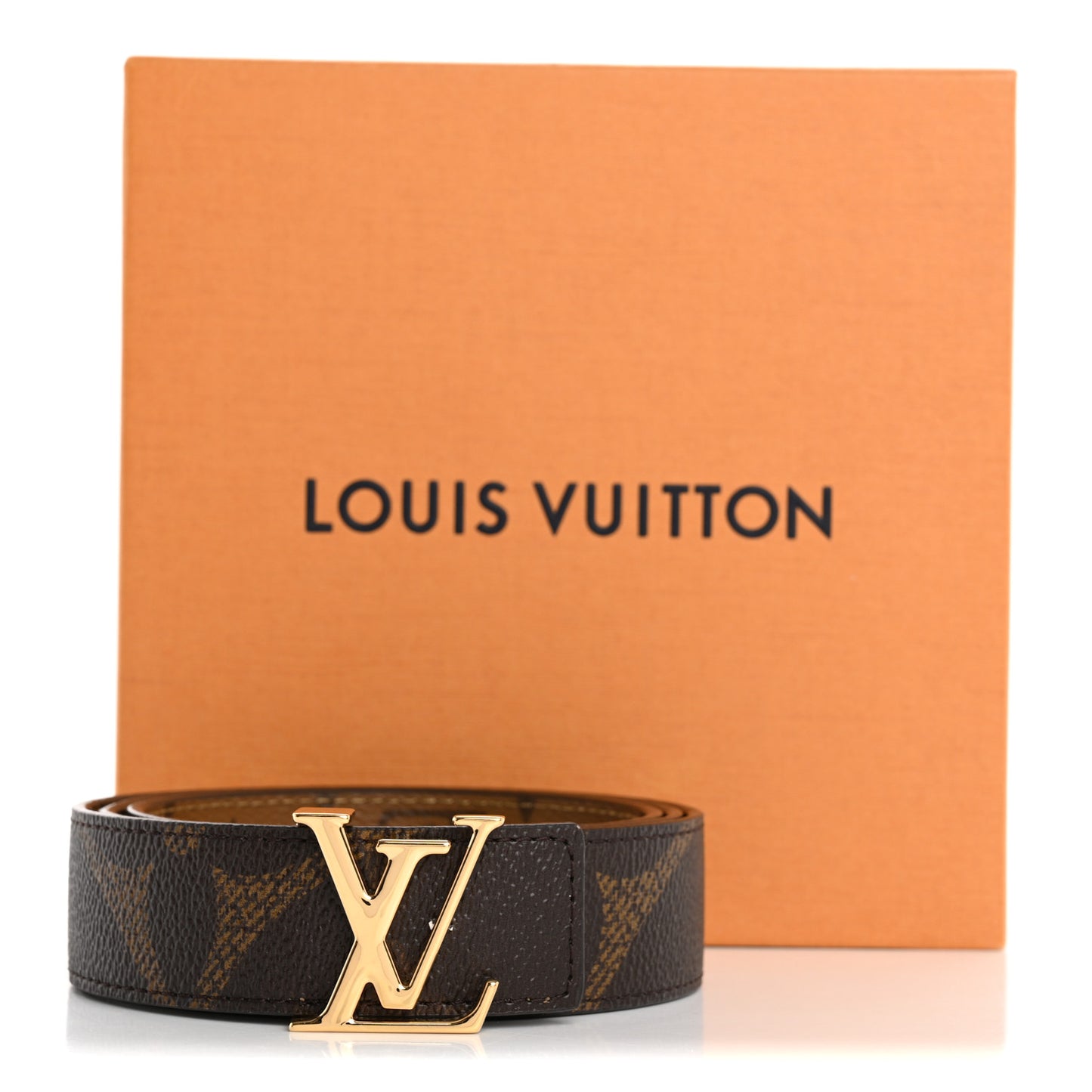 Giant Monogram 30mm LV Iconic Reversible Belt 80 32