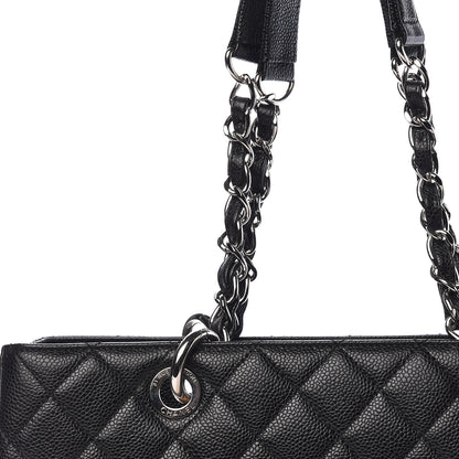 Chanel Caviar Quilted Grand Shopping Tote GST Black 11 of 11