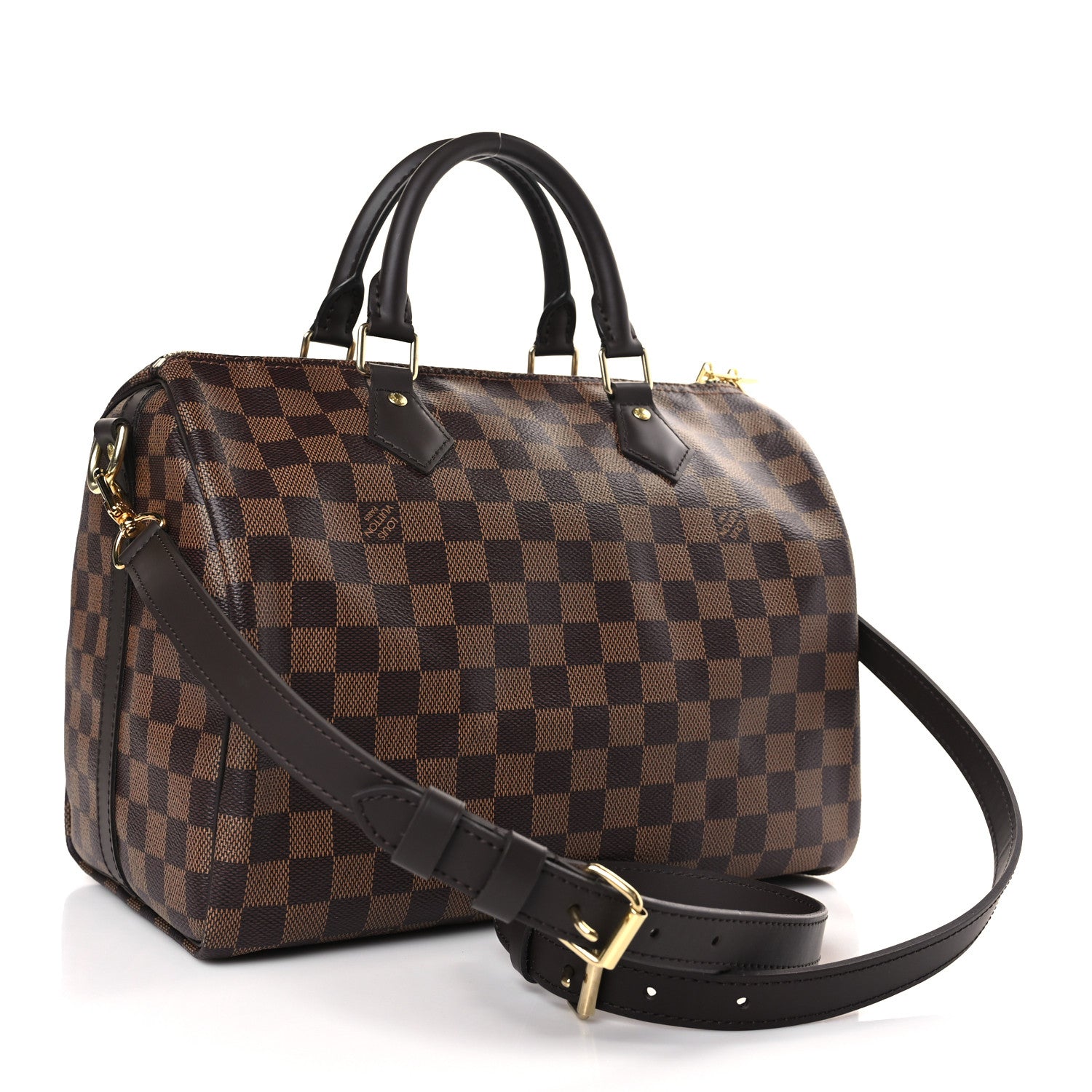 Louis Vuitton Damier Ebene Speedy Bandouliere 30 3 of 8
